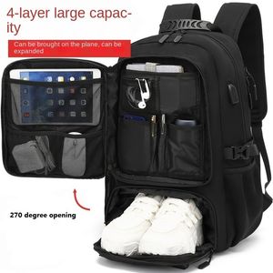 Mochila escolar unissex de grande capacidade para atividades ao ar livre com porta USB para homens Pacote esportivo Trekking Caminhada Acampamento Disponível em 50L 60L 80L 230729