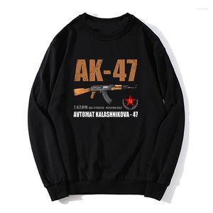 Herren Hoodies Avtomat Kalashnikova Russian Riffle Hoodie Übergroßer Pullover Unisex Sweatshirt Streetwear Harajuku