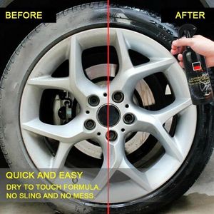 Care Products 100ml Auto Car Interior Cleaning Tool Multifunction Agent Refurbish Accessories Waxing Dedicated Cleaner Tire-wheel 2227