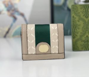 Carteiras de grife de luxo Ophidia bolsas de moedas masculinas femininas porta-cartões curtos fashion marmont clutch de alta qualidade claissc letras de metal bolsa de sinal caixa original