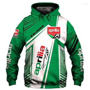 Moletons Masculinos Moda Masculina Moda Outono Modelos Aprilia Roupas para Motocicleta Pulôver Esportes ao Ar Livre Moda de Rua Moda Hip-Hop Moletom Com Capuz