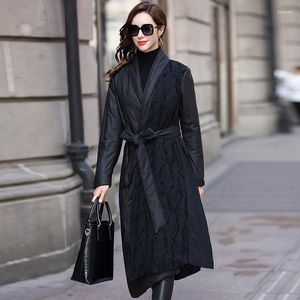 Women's Leather Jacket Women Sheepskin Genuine For Clothes Duck Down Winter Coat Chaqueta Mujer 69770 YY884