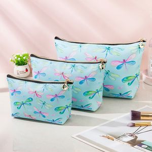 Toiletry Kits Waterproof PU Printing Cosmetic Bag Women Make Up Case Travel Beauty Wash Organizer Storage Pouch Bath 230729