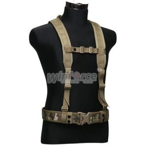 WINFORCE taktische Ausrüstung WB-02 Battle Hosenträger ohne Gürtel 100 % CORDURA-QUALITÄT GARANTIERTER TAKTISCHER GÜRTEL FÜR DEN AUSSENBEREICH2291