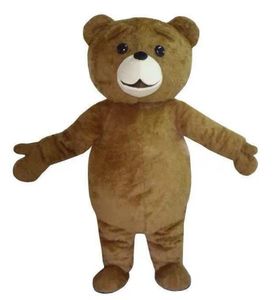 2023 venda de fábrica quente fantasia de mascote de ursinho de pelúcia fantasia vestido tamanho adulto rápido