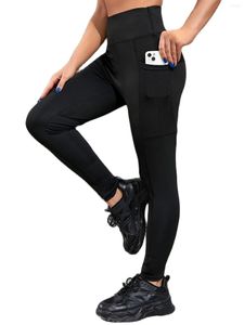 Kadın Taytlar JSC Yüksek Bel Kesin Gym Memur Control Bulutting Capri Pantolon Lisans Deportivas Para Mujer Active Giyim Üreticileri