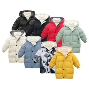 Jackets Toddler Girls Boys Autumn Winter Long Sleeve Thick 5t Fall Jacket Toddlers Coats Clothes Size 4t Insulated Coat 230729