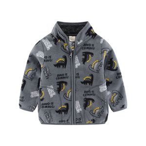 Jackets Jumping Meters Arrival Children's For Boys Girls Autumn Winter Dinosaurs Print Zipper Baby Costume Kids Long Sleeve 230729