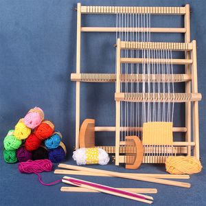 Dried Flowers DIY Loom Creative Adult Wool Knitting Machine Children's Handmade diy Making Hanging Tapestry Yarn Tool 230729