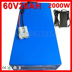 60V Batterie 60V 20AH Elektrische Fahrrad Batterie 60V 30AH 25AH Lithium Batterie Für 3000W 2000W 1000W Motor Mit 50A BMS + 5A Ladegerät.