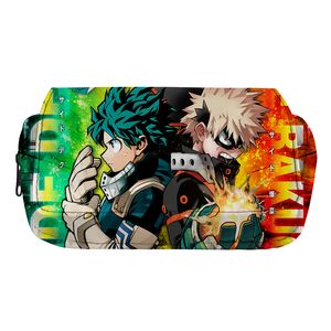 Toalettartiklar 3D My Hero Academia Pencil Case Children School Stationery Bag levererar Anime Boku No Pouch Cosmetic 230729