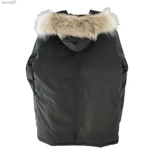 Famous Designer Luxury Mens Down Jacket Canada North Winter Hooded Coat Real Wolf Collar Comfortable and Warm Jackets Men Women Clothing Windproof Xs-xxl