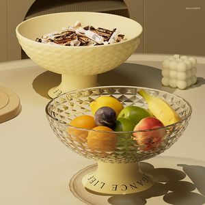 Plates Kitchen Fruit Bowls Decoration And Table Accessories Dining Tables Plastic Candy Holders Tray Tableware 2023