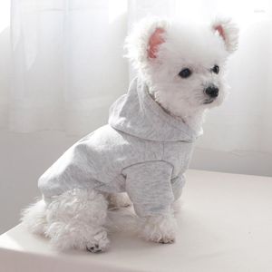 犬のアパレルペットドッグ服ソフトパーカージャケットユニークな素晴らしい手紙プリント衣装プルオーバー閉鎖スプリングコート