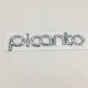 För Kia Picanto Morning Gtline Bakre stamstams baklucke emblem logotypklistermärken289j