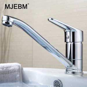 Küchenarmaturen, Messing-Chrom-Armaturen für Küchenspüle, Küchenarmatur, Küchenarmatur, komplett aus Kupfer und Kaltwasserhahn, drehbarer Wasserhahn, 230729