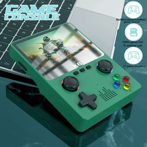 Portable Game Players Retro Handheld Console 3 5 inch IPS HD 64G Over 15000 Games 3D Joystick Children s Gift Classic Arcade 11 Emulator 230731