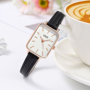 Womens watch watches high quality luxury Casual designer waterproof quartz-battery Rectangle watch