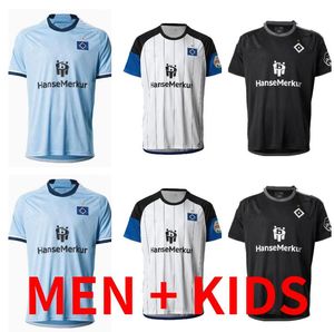 23 24 Hamburger SV SV Soccer Jerseys Vagnoman Onana Leibold REIS KITTEL GLATZEL DUDZIAK 2023 2024 HSV MENT KIDS KITS TOMIST