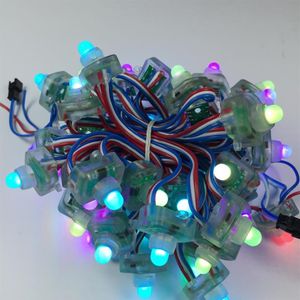 Modules 1000pcs 12mm WS2811 Square LED Pixel Module DC12V Waterproof IP68 Digital Diffused Addressable RGB Full Color Xmas Adverti208O