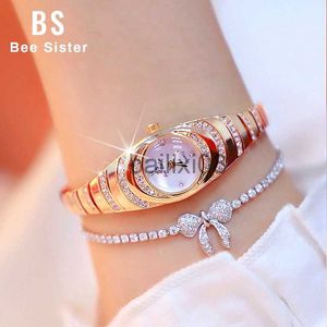 Other Watches High-quality Japanese movement Fashion Small Watches For Women Rose Gold Luxury Ladies Wristwatch Diamond Female Brelet Watch J230728