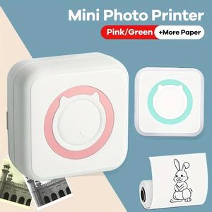 1PC Portable Inkless Pocket Printer: Wireless Photo Printer for iOS/Android Smartphones