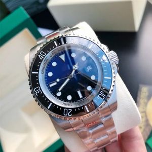 Zaufany zegarek automatyczny mechaniczny zegarek mechaniczny 44 mm kalendarz rozbiór gradientu Luminous Sapphire Crystal Glass 904L Składanie stali nierdzewnej luksusowy zegarek Dhgate