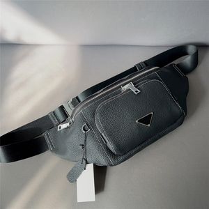 Mens Fanny Pack Casual Designers Belt Bag For Woman Pillow Genuine Leather Bum Bag Fashion Zipper Waist Bag Bumbag