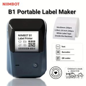 NIIMBOT B1 Label Maker Machine med 1Pack 1.97 