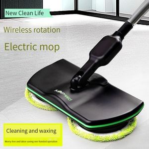 Vacuums ECHOME Wireless Electric Mopping Machine 360°Rotary Mop Hand Push Household Floor Cleaning Tools Accessories Smart Cleaner Broom 230731