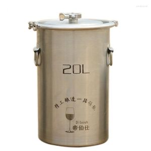 Stainless Steel Barrel Home Brewing Fermentation Wine & Beer Sealed Tank