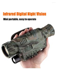 Telescope Infrared Digital Night Vision Monoculars Professional Powerful HD Portable Recording USB SD Card Outdoor Hunting Camping Camera