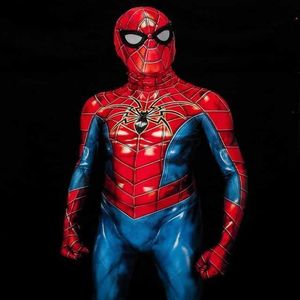 Cadılar Bayramı Tüm yeni farklı örümcek-kahraman Mark IV Cosplay Cosplay Erkekler Erkekler Bodysai Zentai Tam Vücut Takım Yetişkin Çocuklar Q0910304R