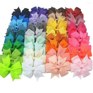 Dog Apparel 2pcs Pet Bow Hair Accssories With Alloy Clips Grooming Supplier Accessories For Small Middle