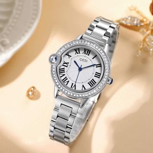 Kobiety zegarki Watches Wysokiej jakości luksusowy projektant mody Wodoodporny kwarc-battery zegarek ze stali nierdzewnej 40 mm