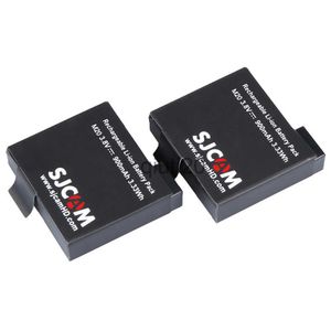 カメラバッテリー2PCSオリジナルSJCAMブランド3.8V 900MAH 3.33Wh充電可能なリチウムイオンバッテリーブラックSJCAM M20スポーツDVカメラバッテリーX0731