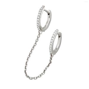 Hoop Earrings Design Fashion 1PC Women's Double Pierced Individual Metal Jewelry Party Gift For Women