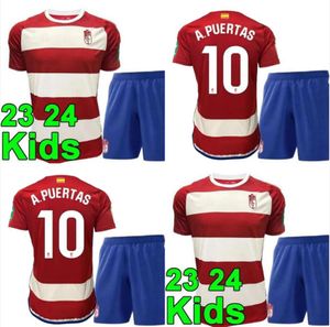 2023 Granada CF camisas de futebol CALLEJON A.PUERTAS SORO UZUNI 23 24 Granada JesUs Vallejo Shon Weissman F.DIEDHIOU C.NEVA camisas de futebol