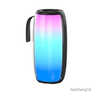 Portable Speakers Portable Car Audio LED Wireless Bluetooth Subwoofer Card for Mobile Phone Wireless Small Sound Gift R230731