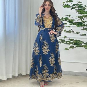 민족 의류 고급 Abaya 무슬림 우아한 여성 드레스 Caftan Moroccan Kaftan 가운 이브닝 파티 Eid Mubarak Jalabiya restidos