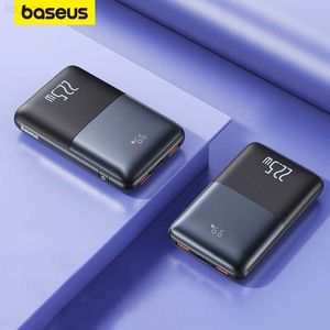 Handy-Powerbanks Baseus 10000 mAh/20000 mAh 22,5 W Digitalanzeige Schnelllade-Powerbank 3 Ladeanschlüsse für iPhone 12 13 Pro Max L230731