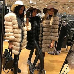 Kadınlar Kürk Sahte Kürk Gerçek Kürk Matar Kadın Yeleği 4'ü 1 arada Çıkarılabilir ve Dönüştürülebilir Bayanlar Moda Lüks Lüks Sıcak Katlı Sıcak Düz Renk Kürk HKD230727