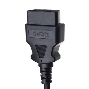 Diagnostic Tools OBD2 16Pin Male Plug Adapter Opening Cable Connector For ELM327 Extension Auto193R