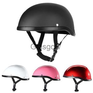 Hełm motocyklowy Kasek motocyklowy mężczyźni Ochronne Hard Hats Old Vintage Half Helmet The Electric Scooter Rower Drupa