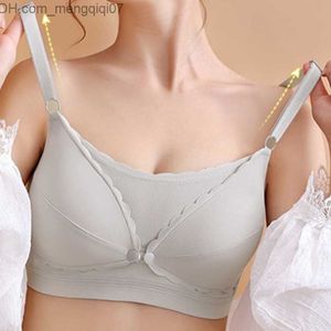 Maternity Intimates Reggiseno allattamento per donne incinte Reggiseno premaman in pizzo di cotone per l'alimentazione biancheria intima per donne incinte Reggiseno traspirante da donna Z230731