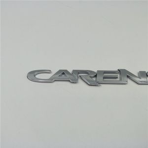 Dla Kia Carens Tylny bagażnik Chrome 3D Letter Badge Emblem Auto Tail Sticker2693