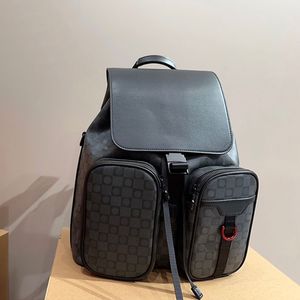 Designer ryggsäckväska män duk bagage ryggsäck semester resväska man lyxig axelväska duffel väska klassisk rutig mönster handväska ryggpaket stor kapacitet