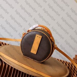 Mirror Quality Designer Shoudel Bag Luxury LL10A Crossbody Bag Genuine Leather Round Bag Exquisite Packaging