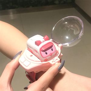 ElectricRC Car Remote Control Watch Toys Mini Ambulance Cartoon Child Kid Educational Toy Class Classic Classシンプルな耐久性デザイン230729