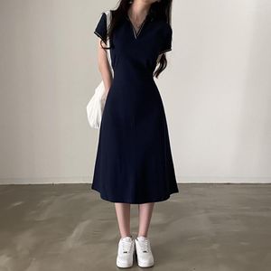 Party Dresses Black Aesthetic Dress Women Summer Light Casual Hip Wrap Vintage Fashion Elegant Women's Loose Korean Tunics